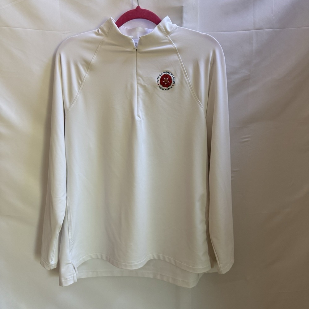 Peter Millar Golf Pullover Women's XXL 1/4 Zip 79th U.S. Women's Open Lancaster